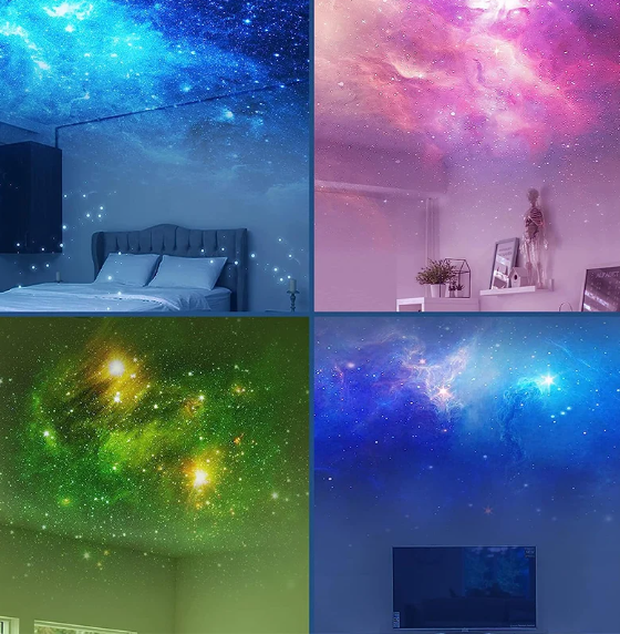 Astronaut Galaxy Star Projector LED Night Light