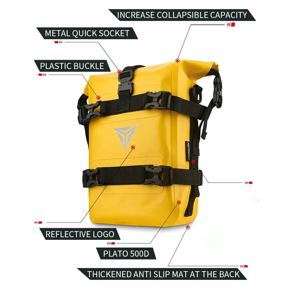 Motorcycle Crash Bar Bags Frame Storage Tool Bag