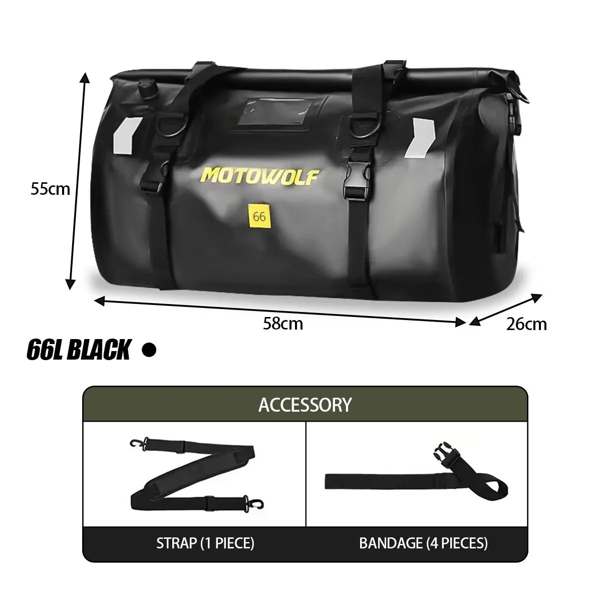Motocross Outdoor Bag 66L