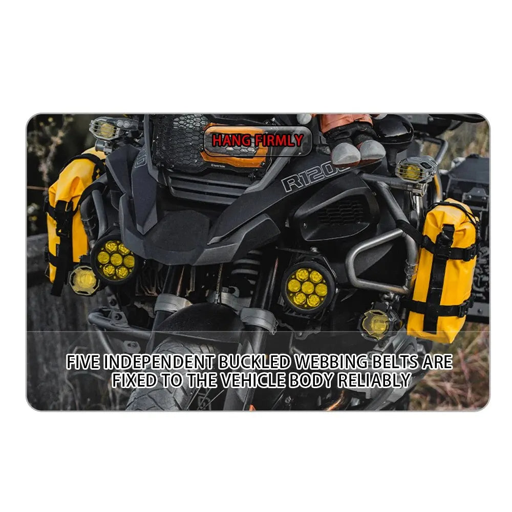 Motorcycle Crash Bar Bags Frame Storage Tool Bag