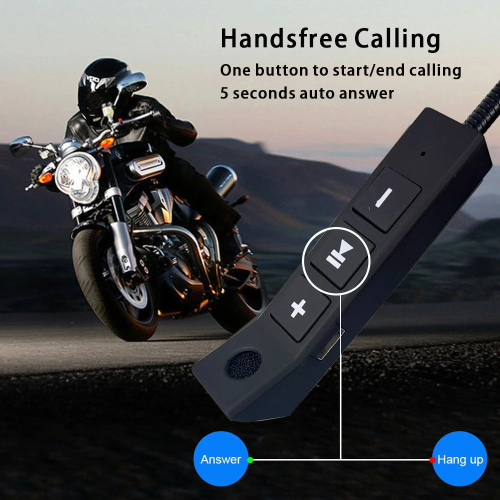 Bluetooth Motorcycle Helmet Headset Wireless