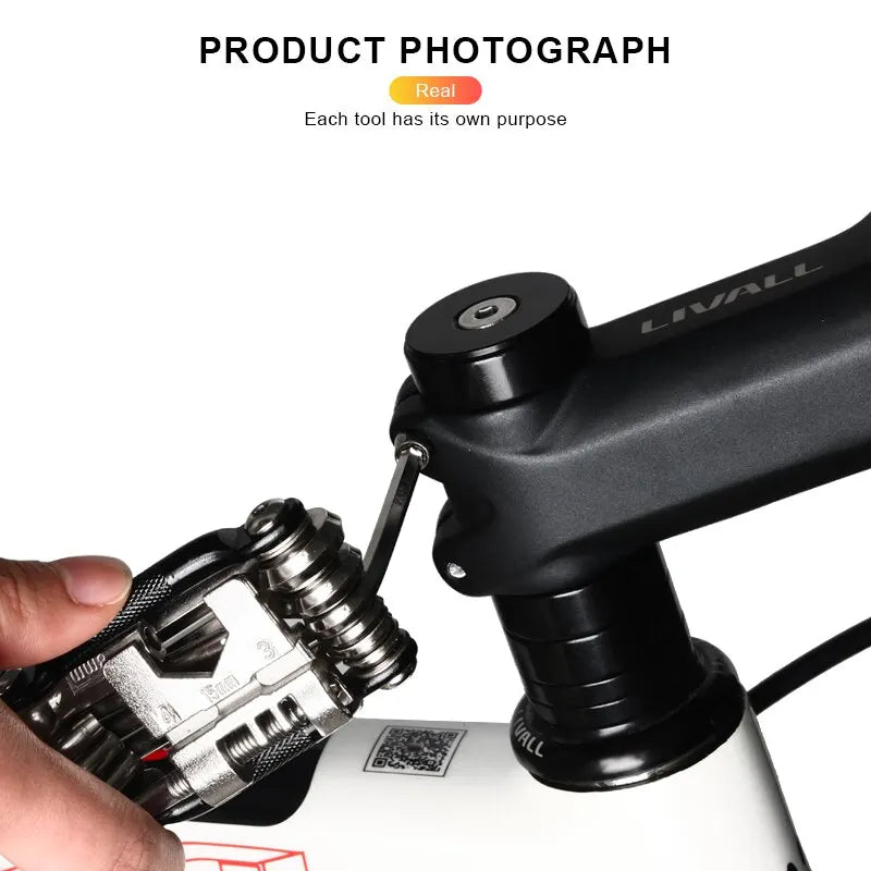 Motorcycle Multi Tool 16 in 1 - Essential Repair Tool for Bikers