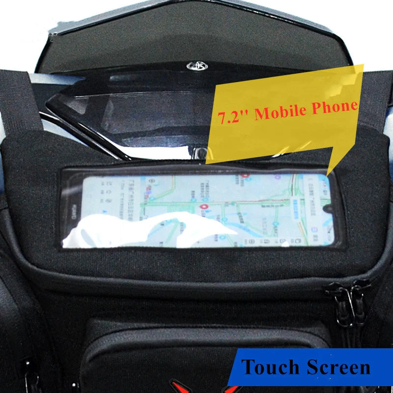 Touch Screen Motorcycle Bag Waterproof Motorcycle Navigation Bag