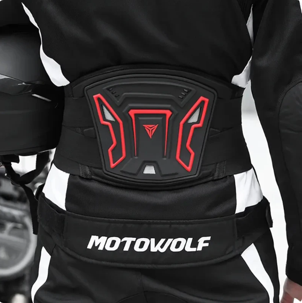 Motorcycle Waist Protector Belt-Black