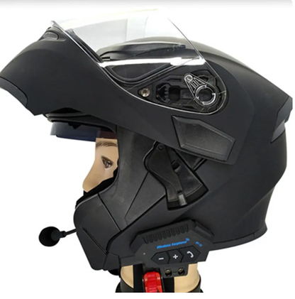 Motorcycle BT Helmet Headset