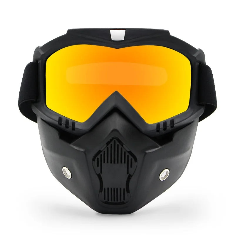 3 in 1 Motorcycle Goggles