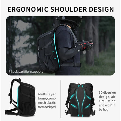 28L Waterproof Motorcycle Backpack