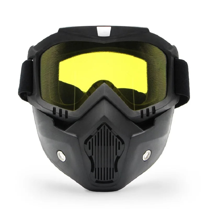 3 in 1 Motorcycle Goggles