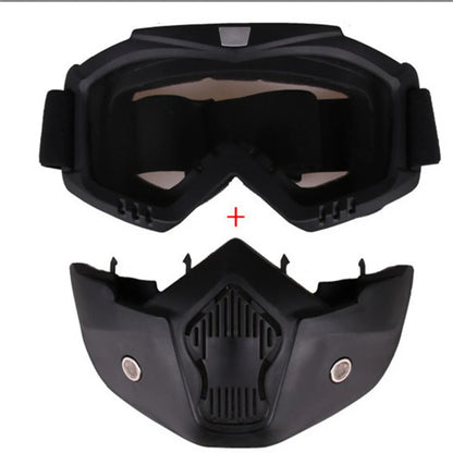 3 in 1 Motorcycle Goggles