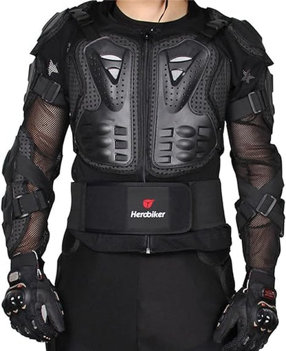 HEROBIKER Motocross Jacket - Black