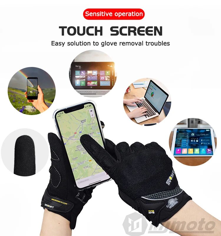 Breathable Motorcycle Gloves Summer