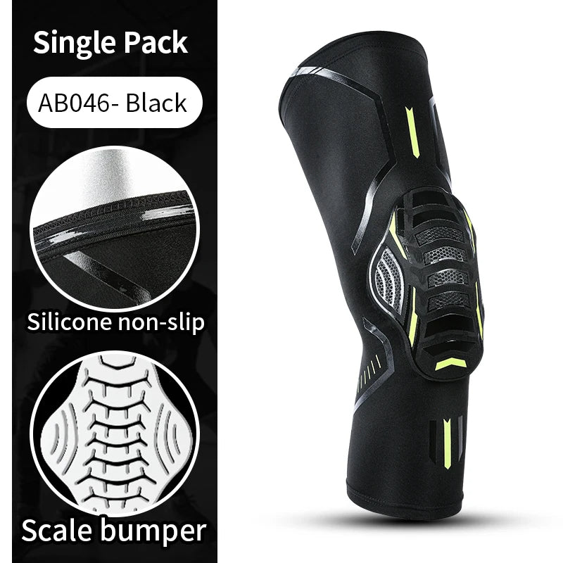 Compression Knee Pads - Elastic, Breathable, Shock-Absorbing for Running & Pain Relief