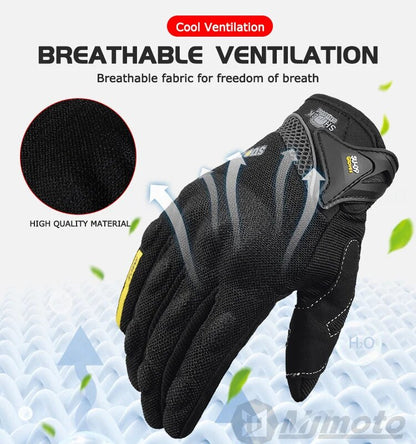 Breathable Motorcycle Gloves Summer