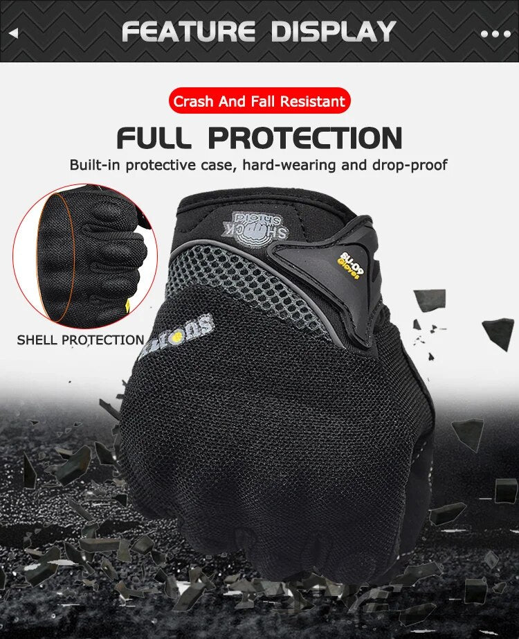 Breathable Motorcycle Gloves Summer