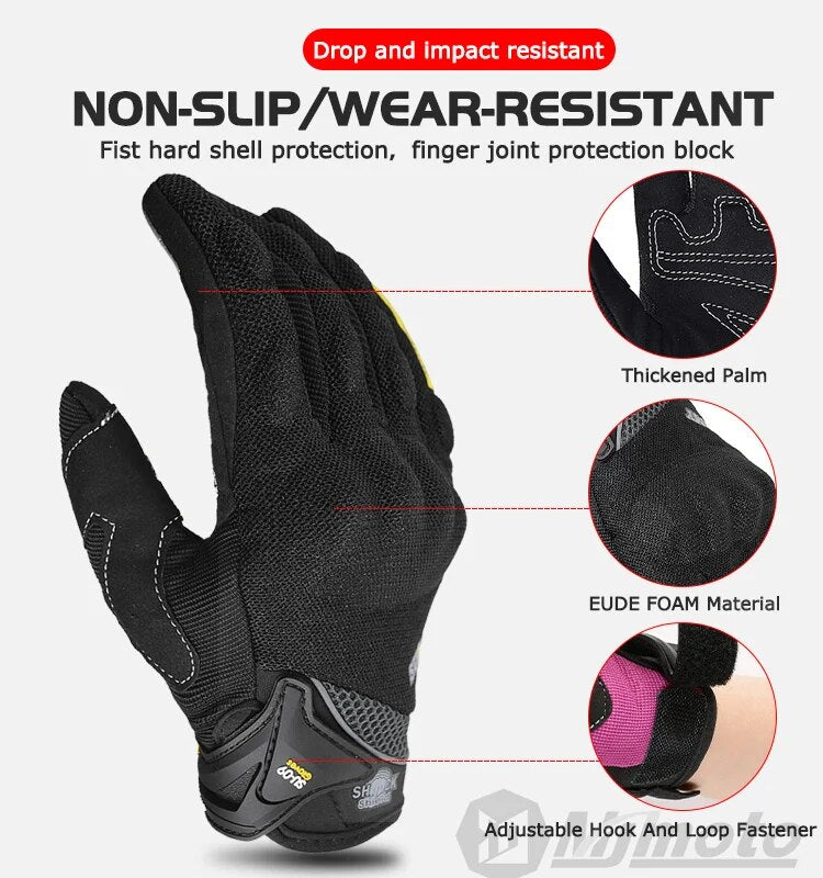 Breathable Motorcycle Gloves Summer